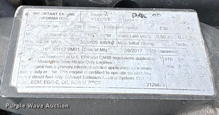 image for item YA1858 2018 Kenworth T680 semi truck