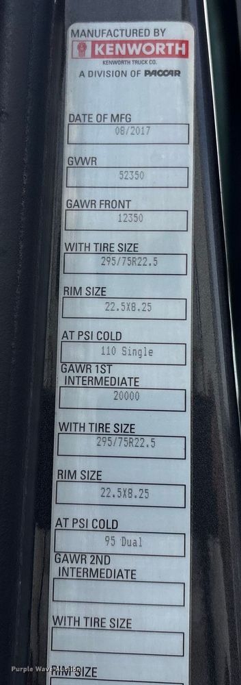 image for item YA1858 2018 Kenworth T680 semi truck