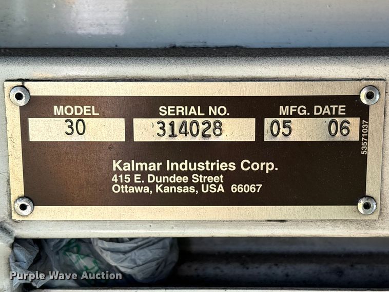 image for item YA2509 2006 Kalmar Ottawa yard truck