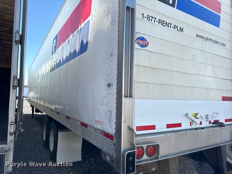 image for item YA2532 2016 Utility refrigerated van trailer