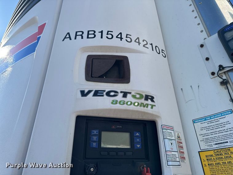 image for item YA2532 2016 Utility refrigerated van trailer