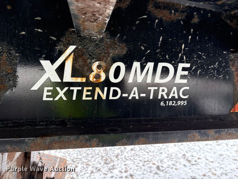 image for item YA2560 2013 X-l Specialized XL 80 MDE extendable lowboy equipment trailer