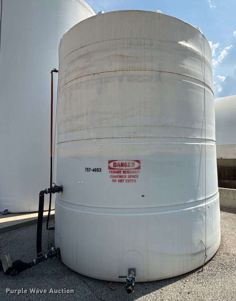 image for item DY8143 Salt brine poly storage tank