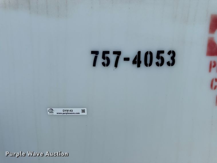 image for item DY8143 Salt brine poly storage tank