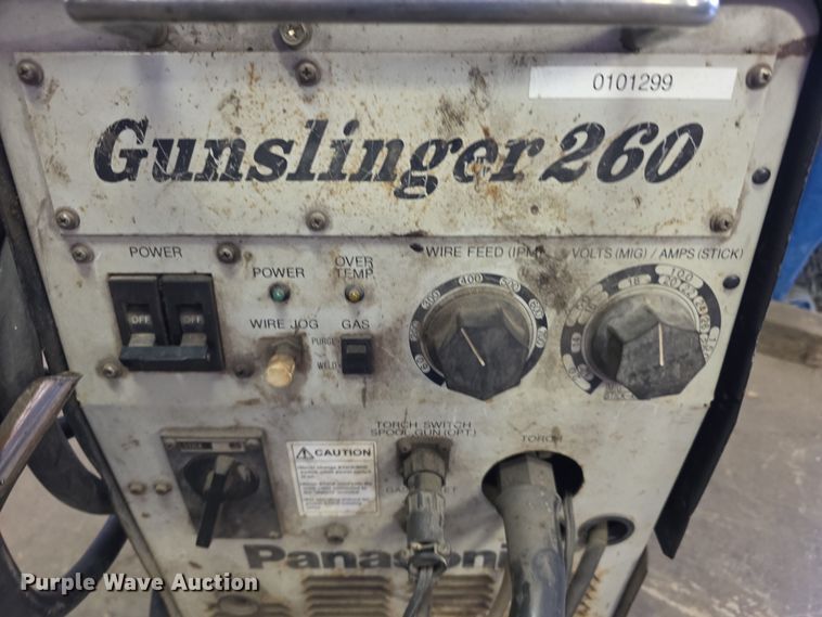 image for item DZ3867 1999 Panasonic Gunslinger 260ASI welder