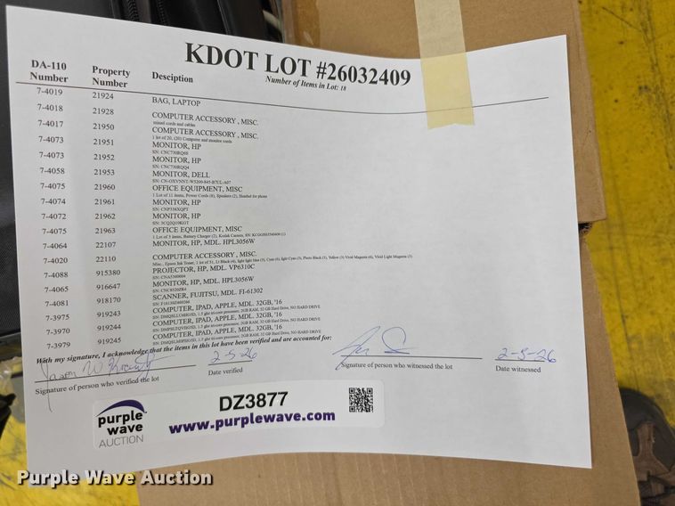 image for item DZ3877 Electronics