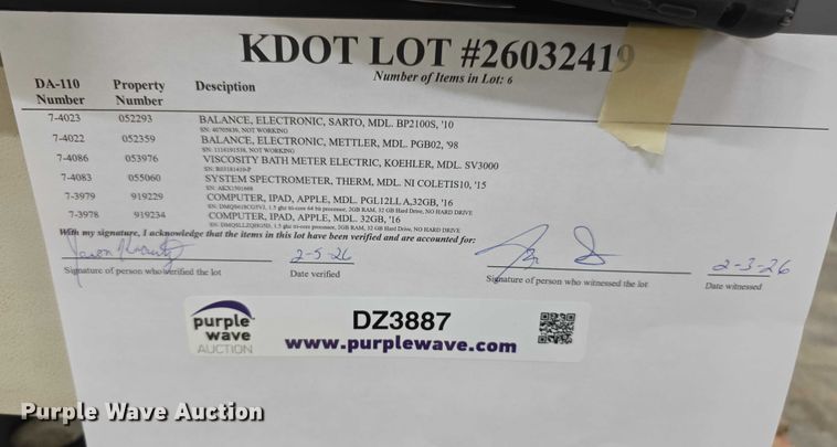 image for item DZ3887 Electronics