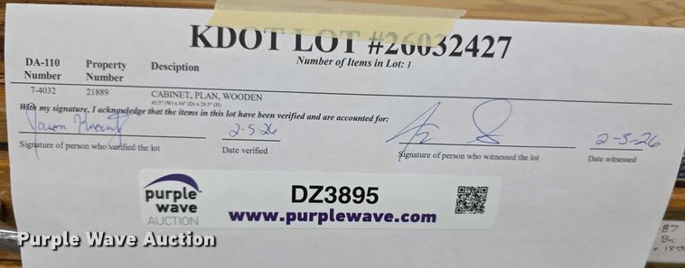 image for item DZ3895 Cabinet