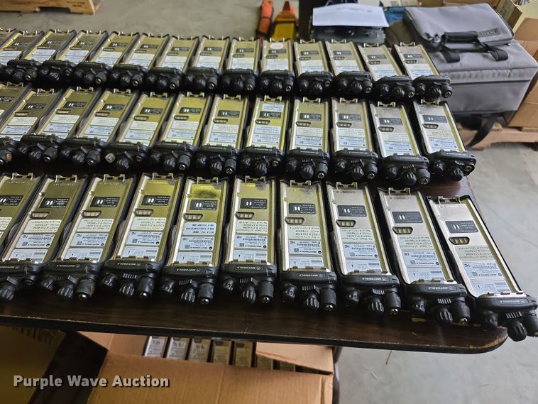 image for item DZ3900 Approximately 105 Motorola XTS5000 radios