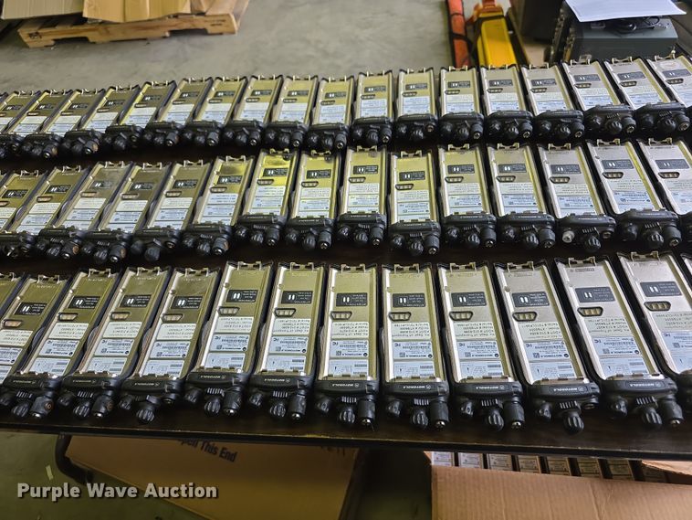 image for item DZ3900 Approximately 105 Motorola XTS5000 radios