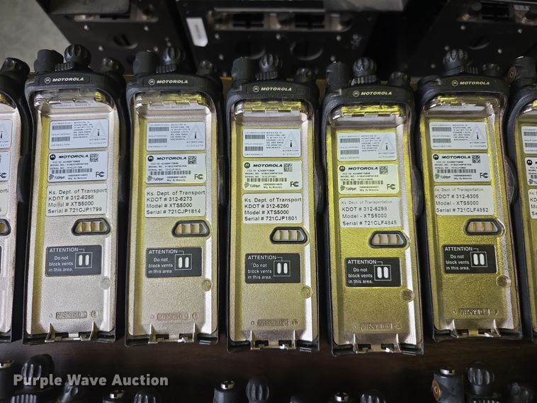 image for item DZ3900 Approximately 105 Motorola XTS5000 radios