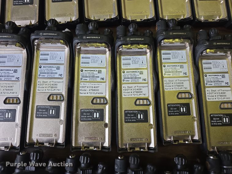 image for item DZ3900 Approximately 105 Motorola XTS5000 radios