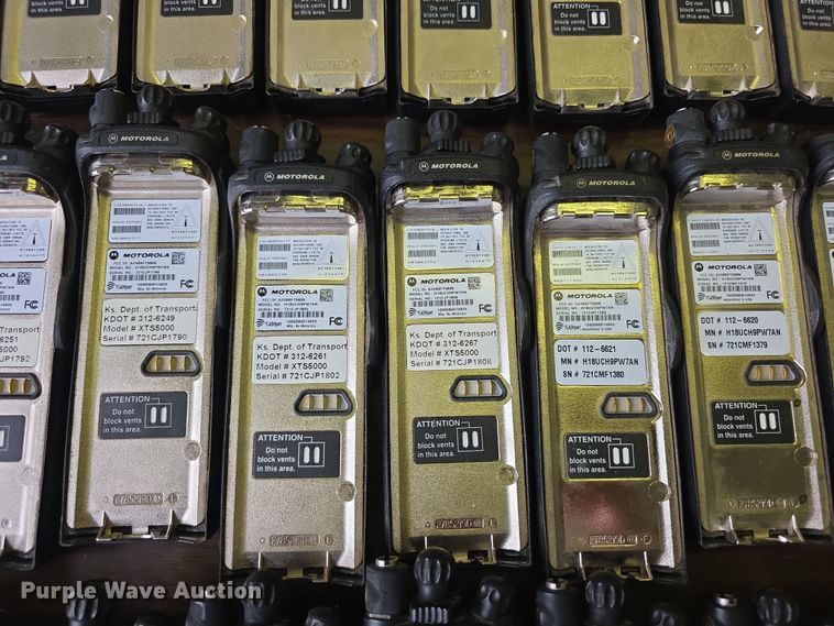 image for item DZ3900 Approximately 105 Motorola XTS5000 radios