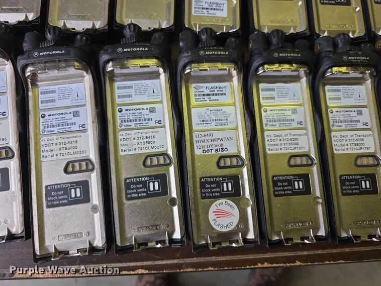 image for item DZ3900 Approximately 105 Motorola XTS5000 radios