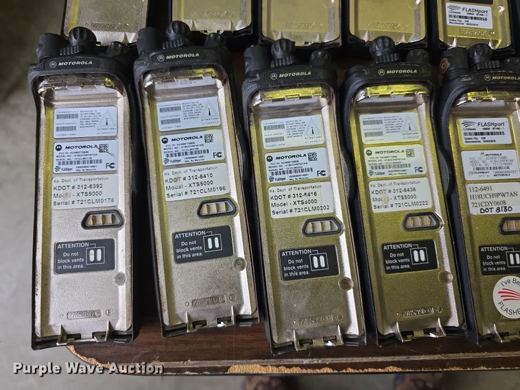 image for item DZ3900 Approximately 105 Motorola XTS5000 radios