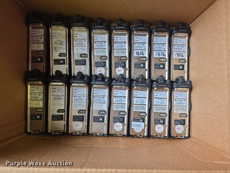 image for item DZ3900 Approximately 105 Motorola XTS5000 radios