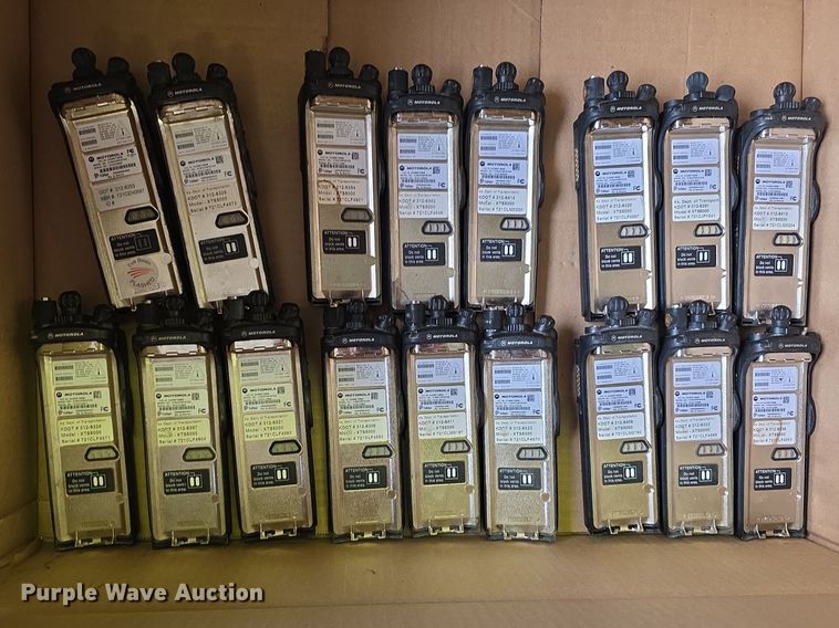 image for item DZ3900 Approximately 105 Motorola XTS5000 radios