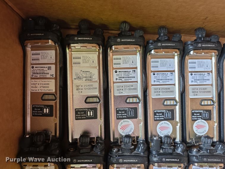 image for item DZ3900 Approximately 105 Motorola XTS5000 radios