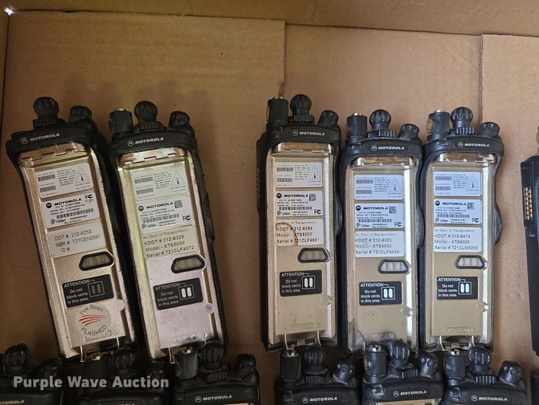 image for item DZ3900 Approximately 105 Motorola XTS5000 radios