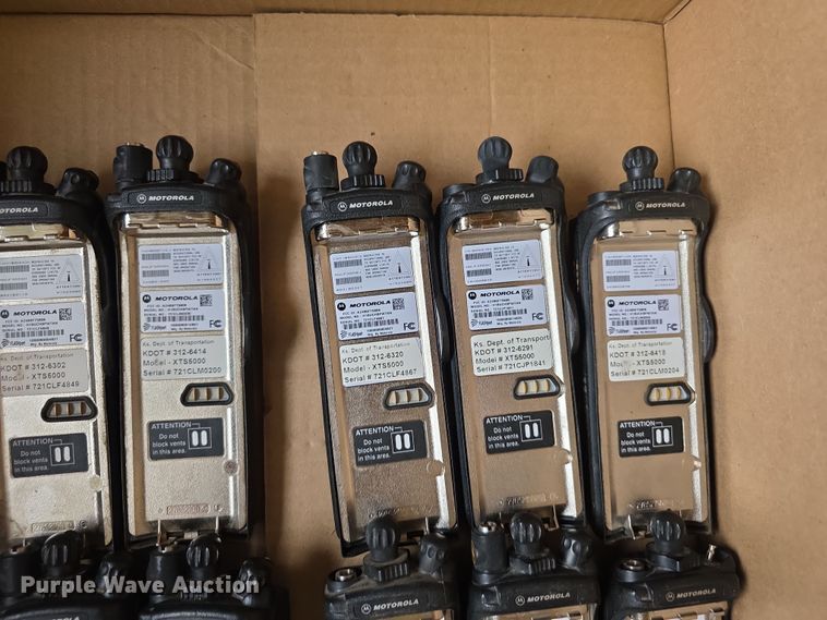 image for item DZ3900 Approximately 105 Motorola XTS5000 radios