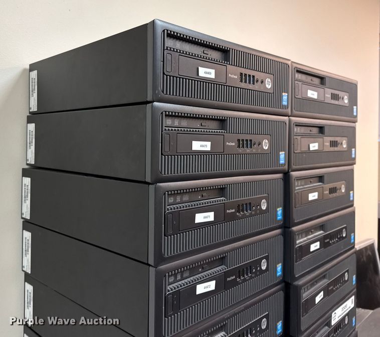 image for item DZ4293 (22) HP ProDesk 600 CPUs