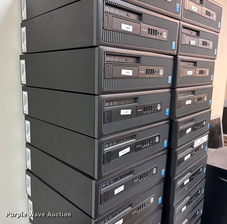 image for item DZ4293 (22) HP ProDesk 600 CPUs