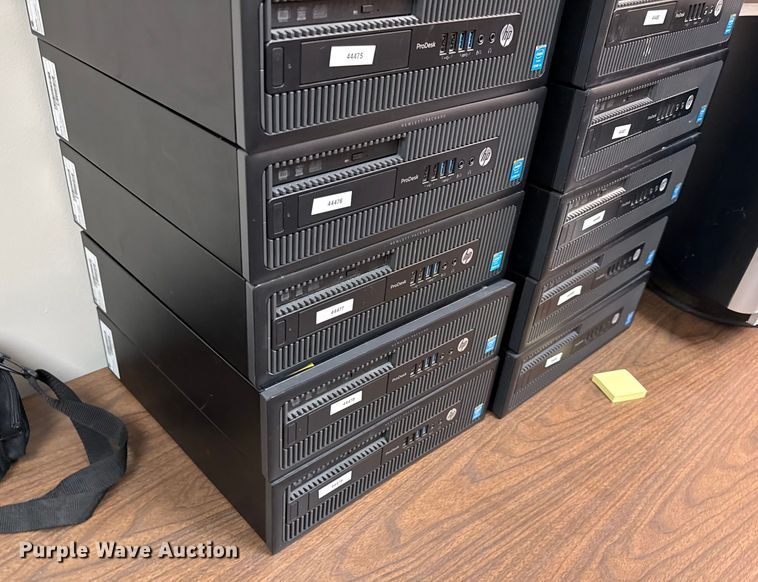 image for item DZ4293 (22) HP ProDesk 600 CPUs