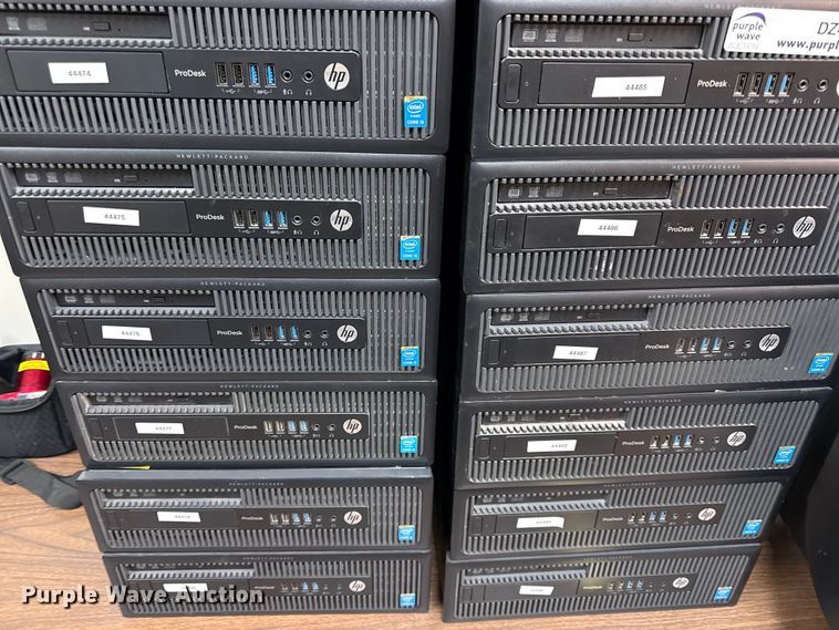 image for item DZ4293 (22) HP ProDesk 600 CPUs
