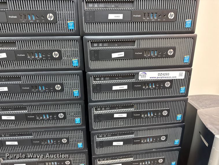 image for item DZ4293 (22) HP ProDesk 600 CPUs