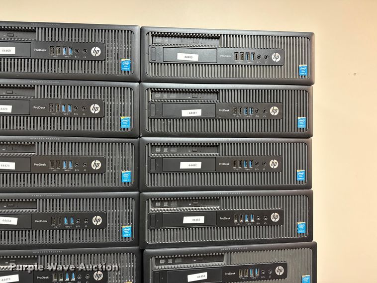 image for item DZ4293 (22) HP ProDesk 600 CPUs