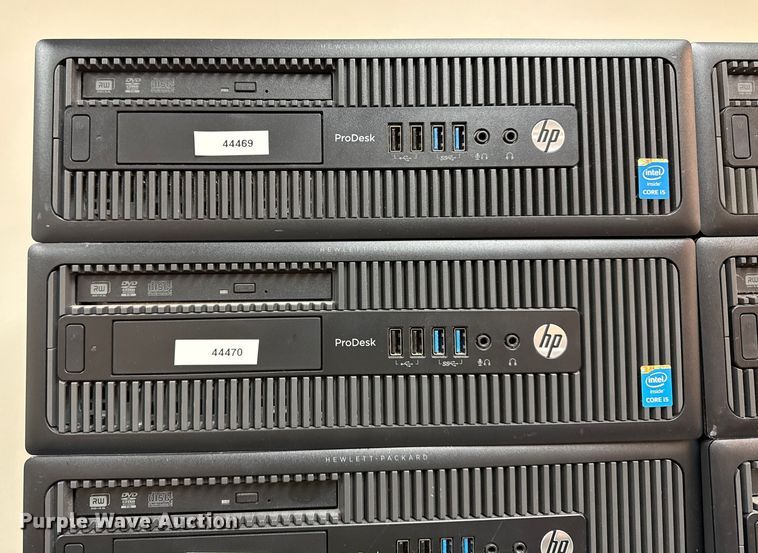image for item DZ4293 (22) HP ProDesk 600 CPUs