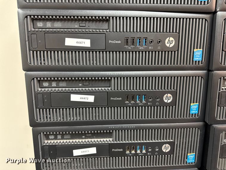 image for item DZ4293 (22) HP ProDesk 600 CPUs