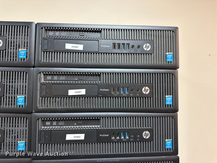 image for item DZ4293 (22) HP ProDesk 600 CPUs