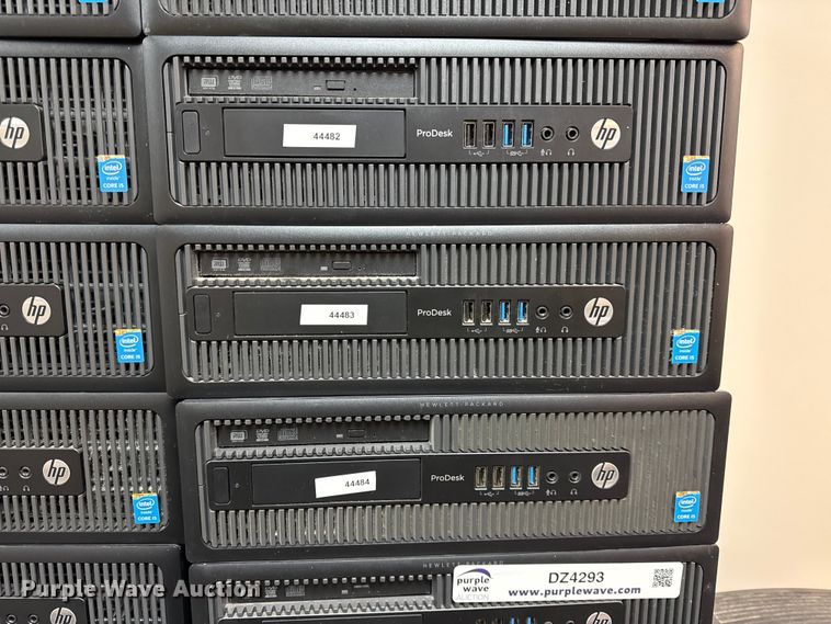 image for item DZ4293 (22) HP ProDesk 600 CPUs