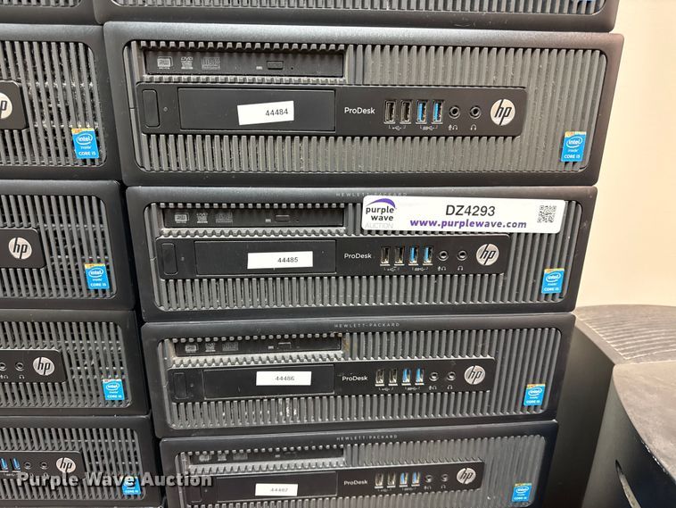 image for item DZ4293 (22) HP ProDesk 600 CPUs