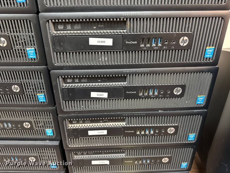 image for item DZ4293 (22) HP ProDesk 600 CPUs