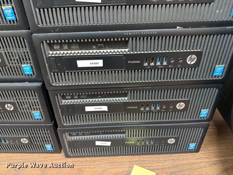 image for item DZ4293 (22) HP ProDesk 600 CPUs