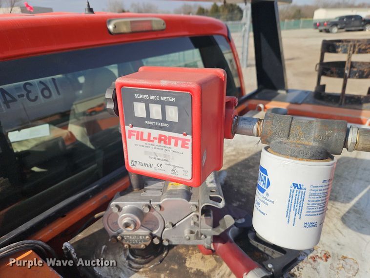 image for item DZ4303 2009 Ford F250 Super Duty Crew Cab utility bed pickup truck