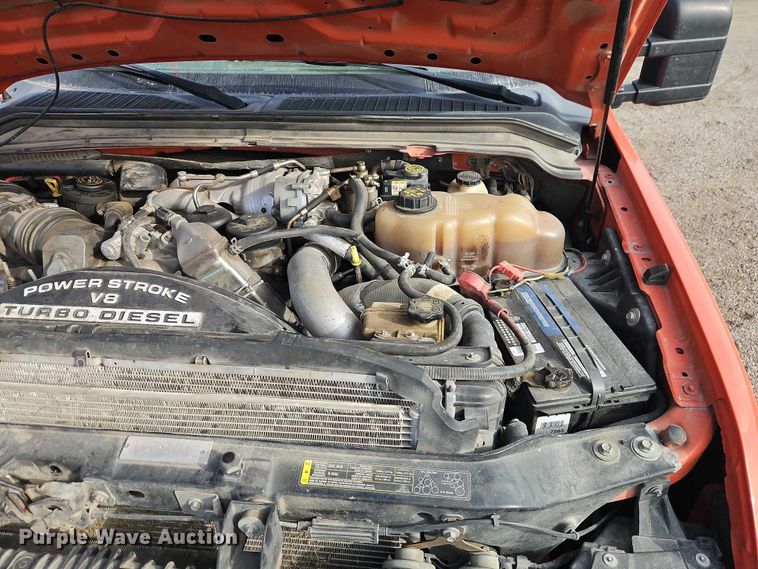 image for item DZ4303 2009 Ford F250 Super Duty Crew Cab utility bed pickup truck