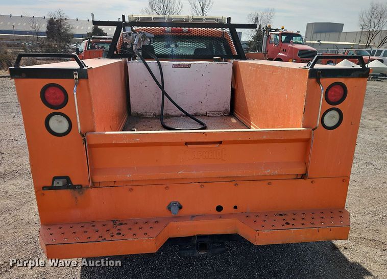 image for item DZ4307 2012 Chevrolet Silverado 2500HD Crew Cab utility bed pickup truck