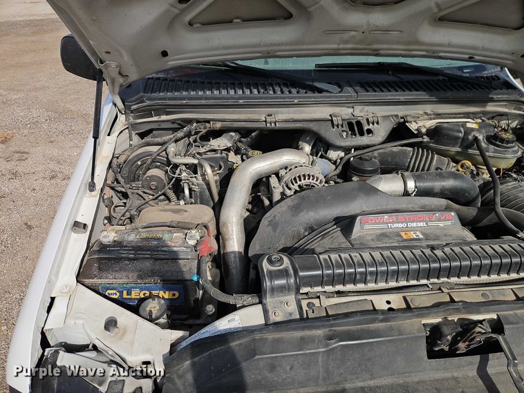 image for item DZ4308 2007 Ford F250 Super Duty utility bed pickup truck