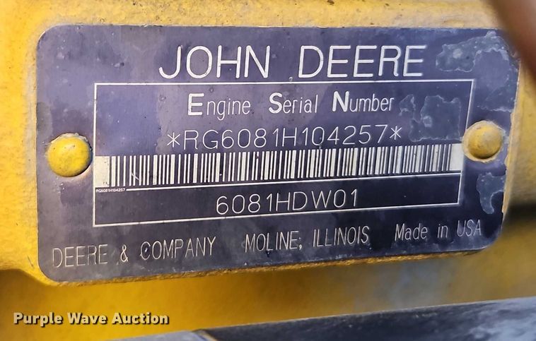 image for item DZ4310 2000 John Deere 770CH motor grader
