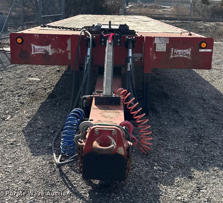 image for item DZ4313 2004 Landoll 345C tilt deck equipment trailer