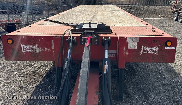 image for item DZ4313 2004 Landoll 345C tilt deck equipment trailer