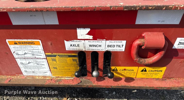 image for item DZ4313 2004 Landoll 345C tilt deck equipment trailer