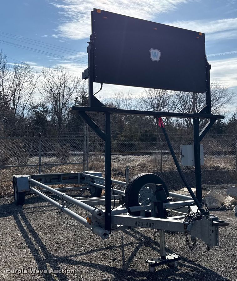 image for item DZ4320 2011 Trinity  Vorteq crash attenuator trailer