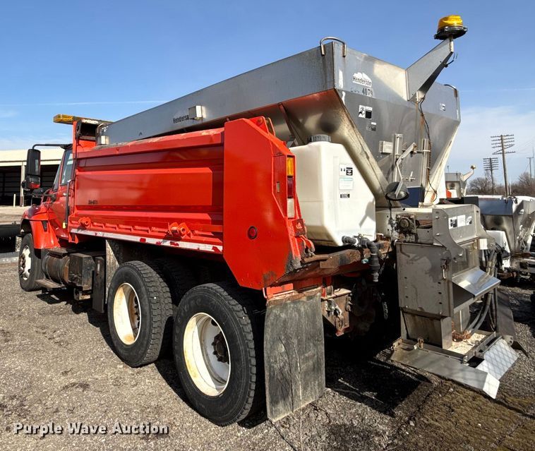 image for item DZ4321 2009 International SF525 dump truck