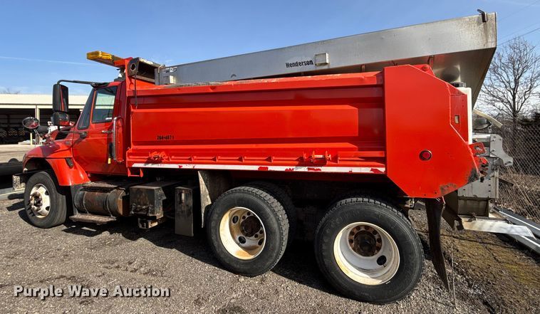 image for item DZ4321 2009 International SF525 dump truck