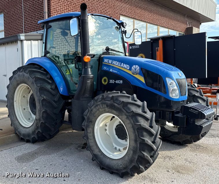 image for item DZ4325 2018 New holland T5.120 MFWD tractor