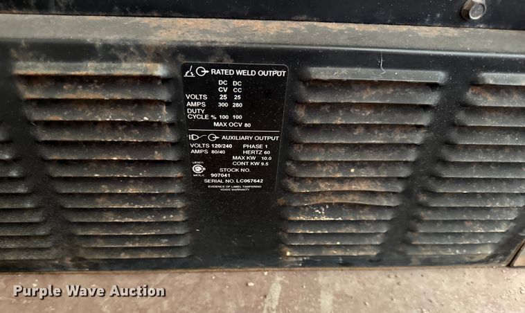 image for item DZ4328 2002 Miller Trailblazer  welder/generator